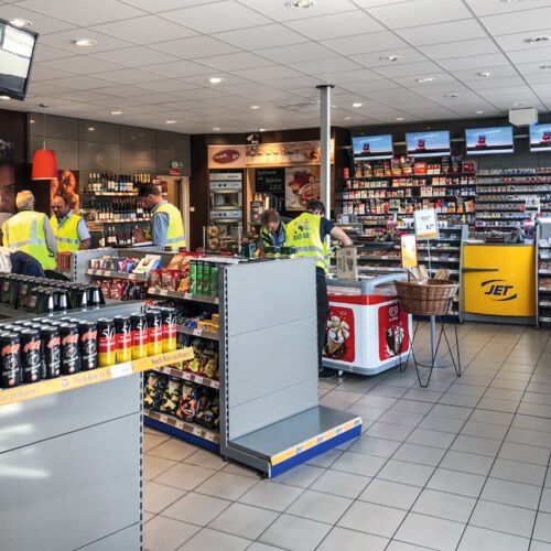 Shopsanierung vorher